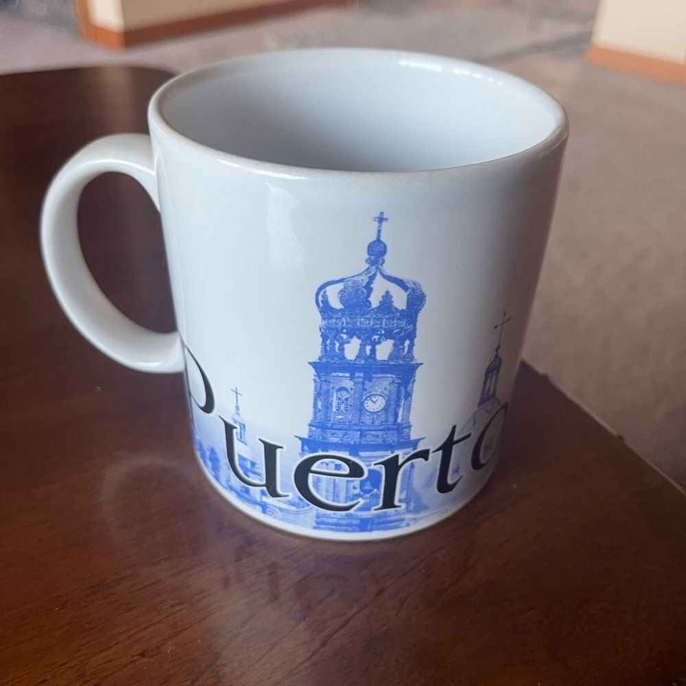 New Large White Starbucks Puerto Vallarta Mug